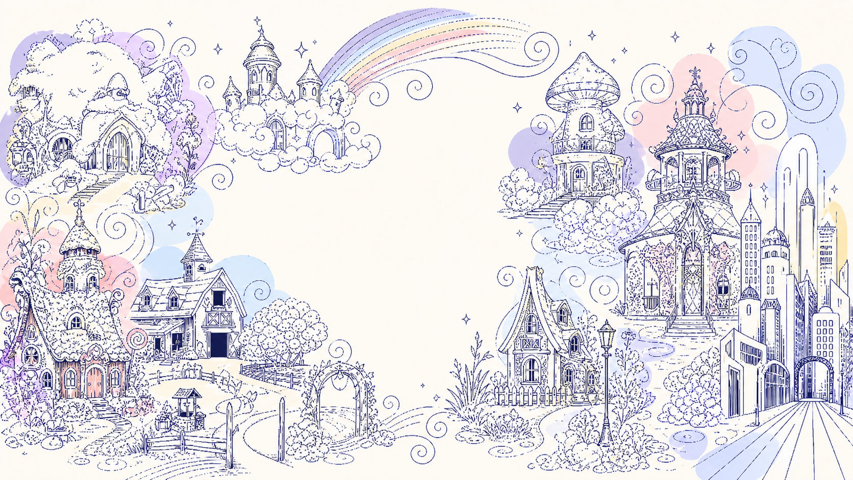 Print Ponyville: Every ER Scene From Kayou’s TCG as a Free Coloring Page